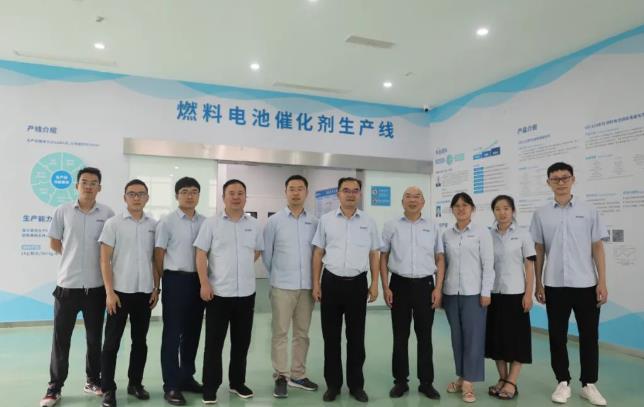 中自科技鉑碳電催化劑生產線建成 中自科技鉑碳電催化劑生產線建成