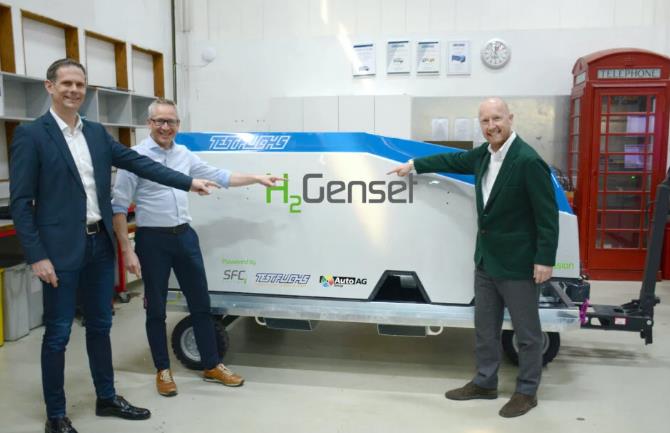 動力支柱滿足了F1周末在紅牛賽道上使用的燃料電池系統的靈活性